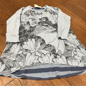 Paperwings Australia Fairy print‎ dress sz 5